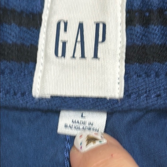 Men's Blue Casual Shorts - Picture 3 of 3